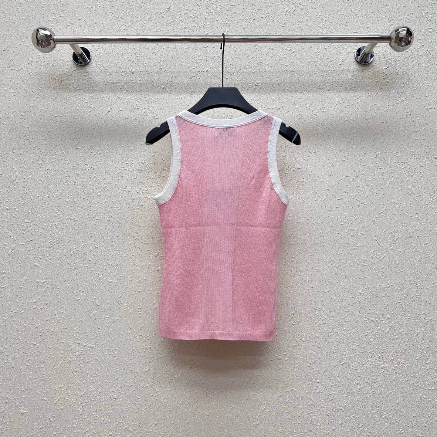 Trendy Color-Block Trim Vest
