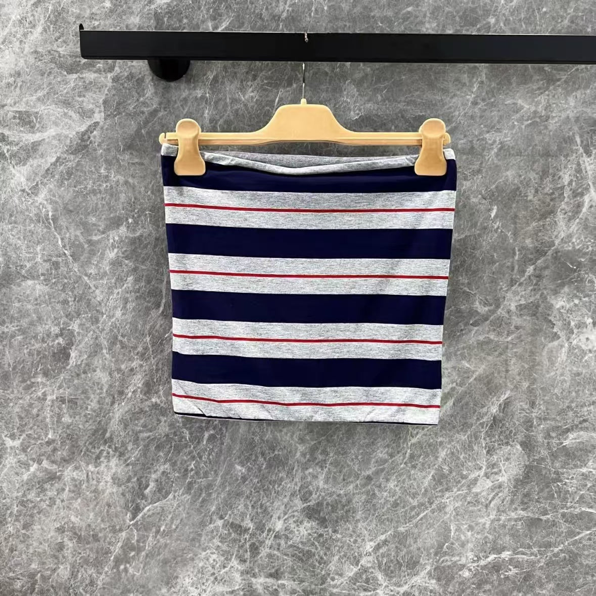 Classic Striped Bustier Top