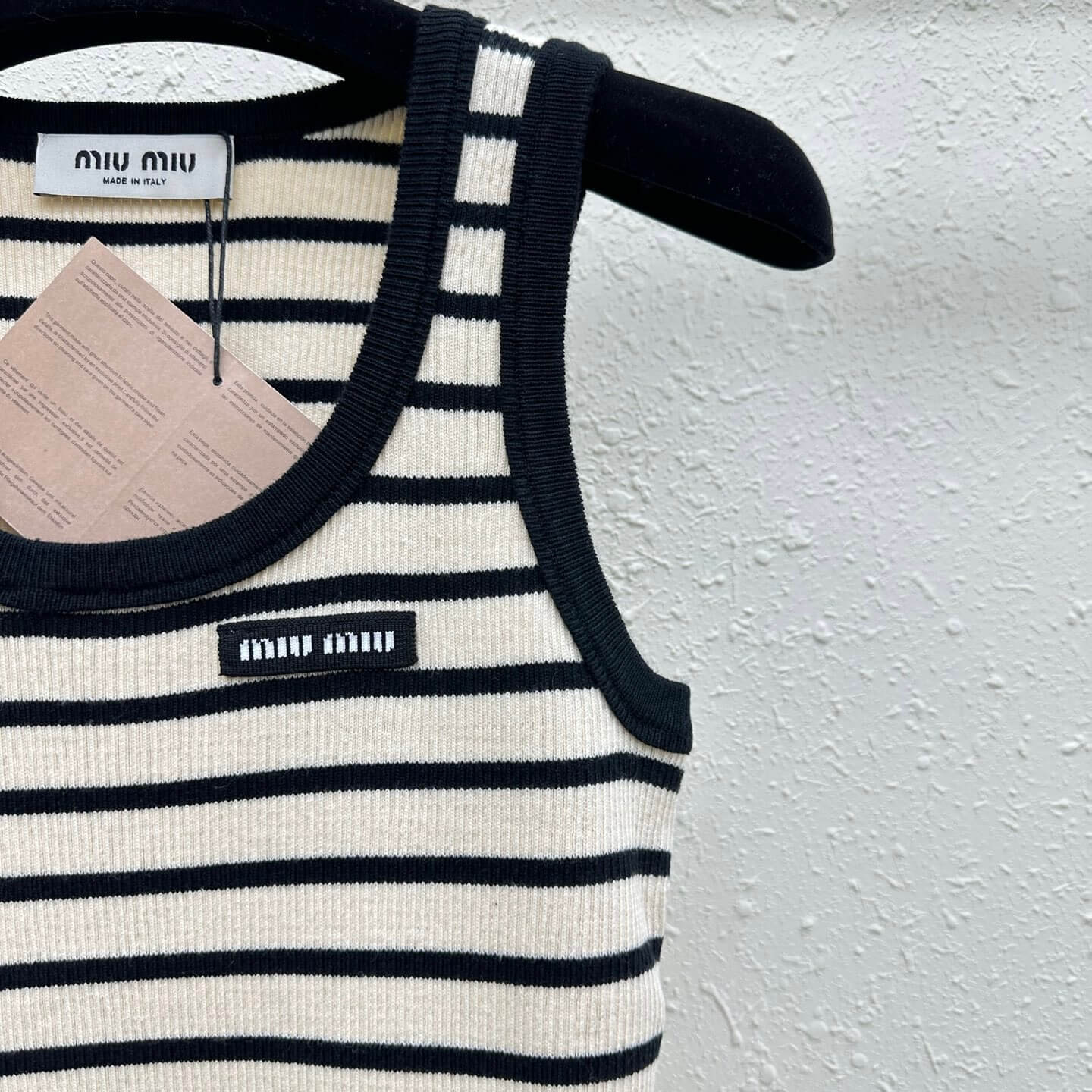 Classic Versatile Striped U-Neck Vest Dress