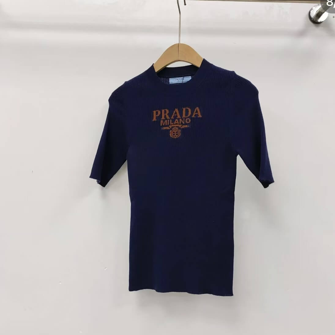 Minimalist Versatile Knitted Short Sleeve