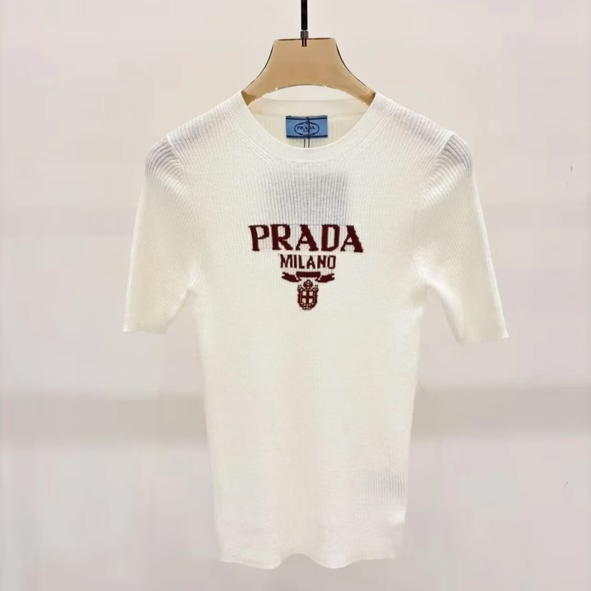 Minimalist Versatile Knitted Short Sleeve
