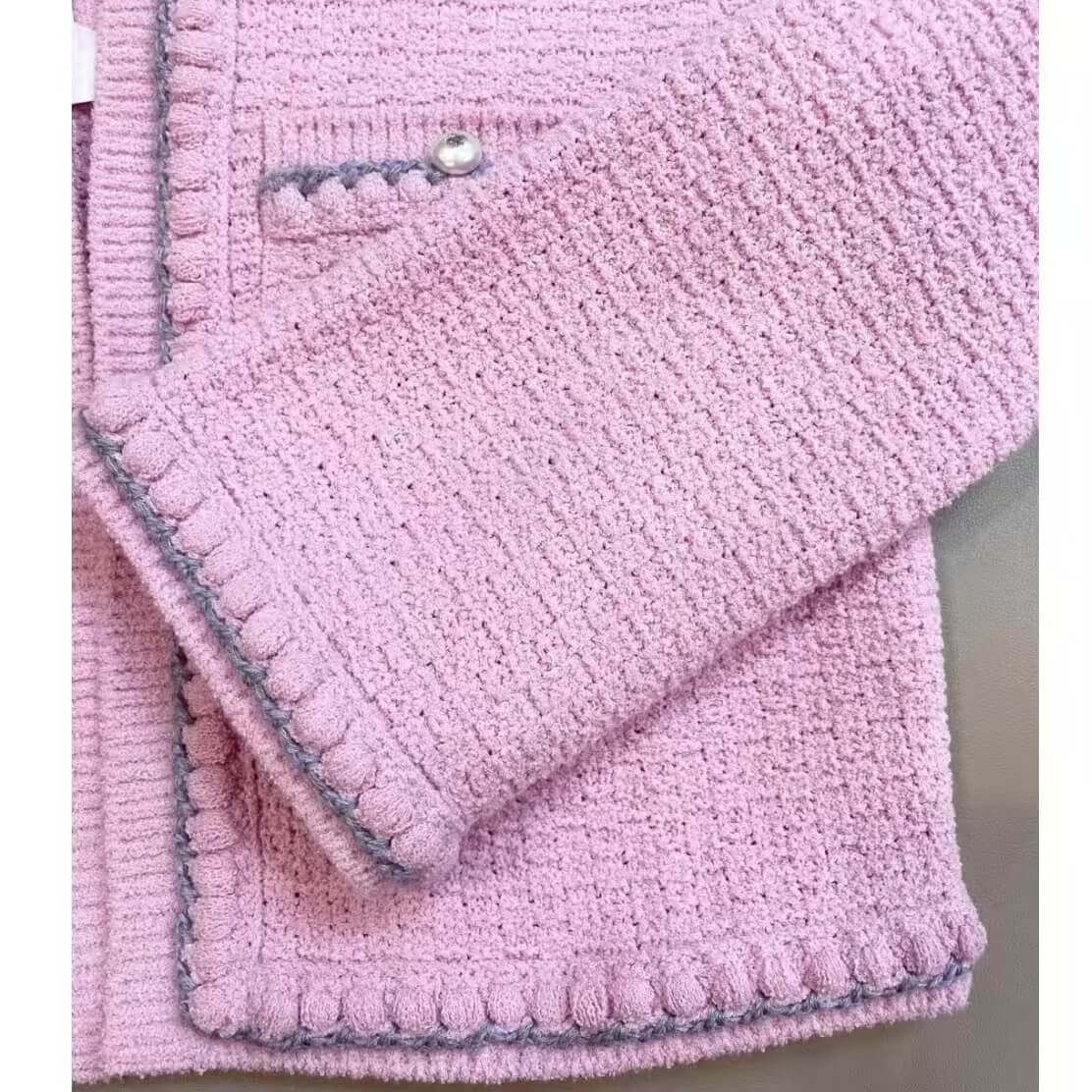 Vintage High-End Knit Cardigan