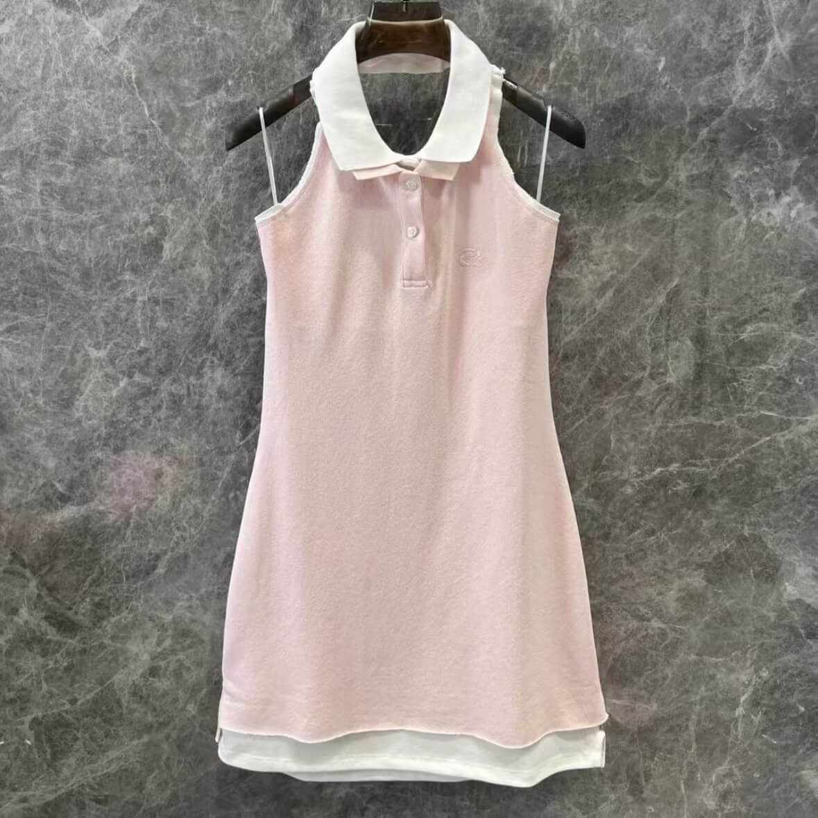 Sporty Halter Backless Dress
