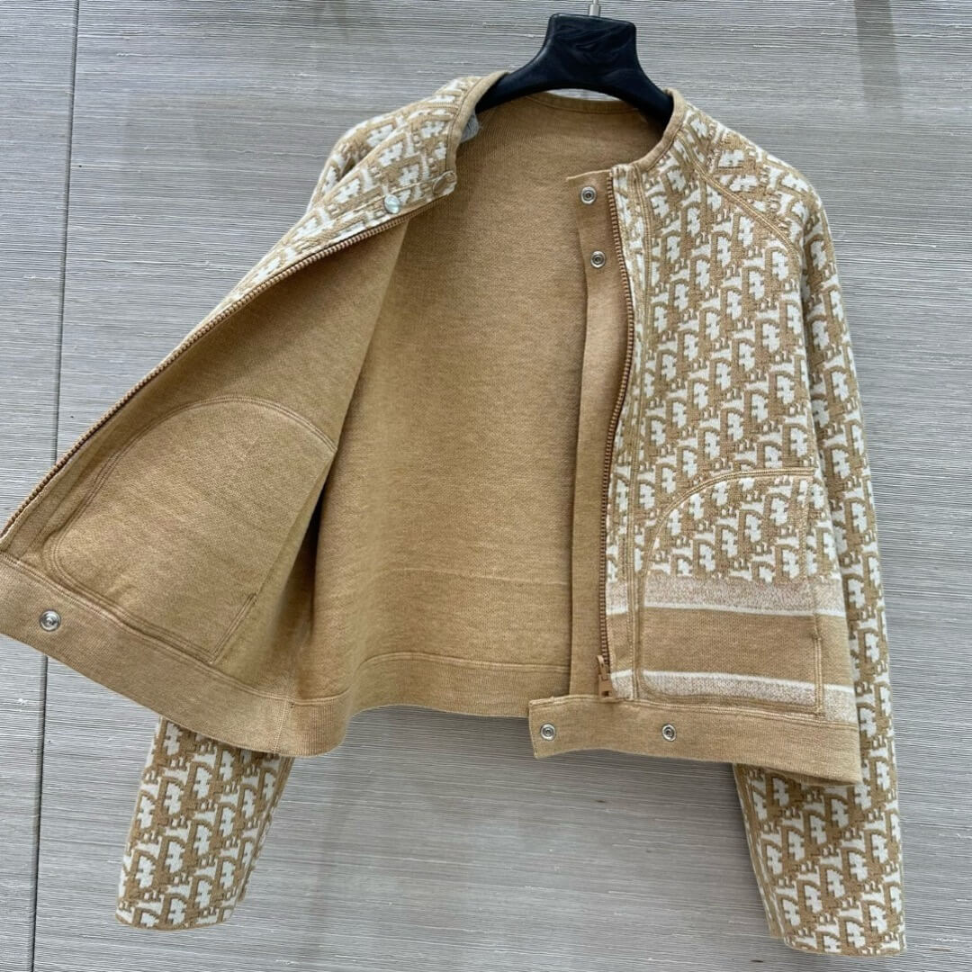 Classic Reversible Knit Jacket