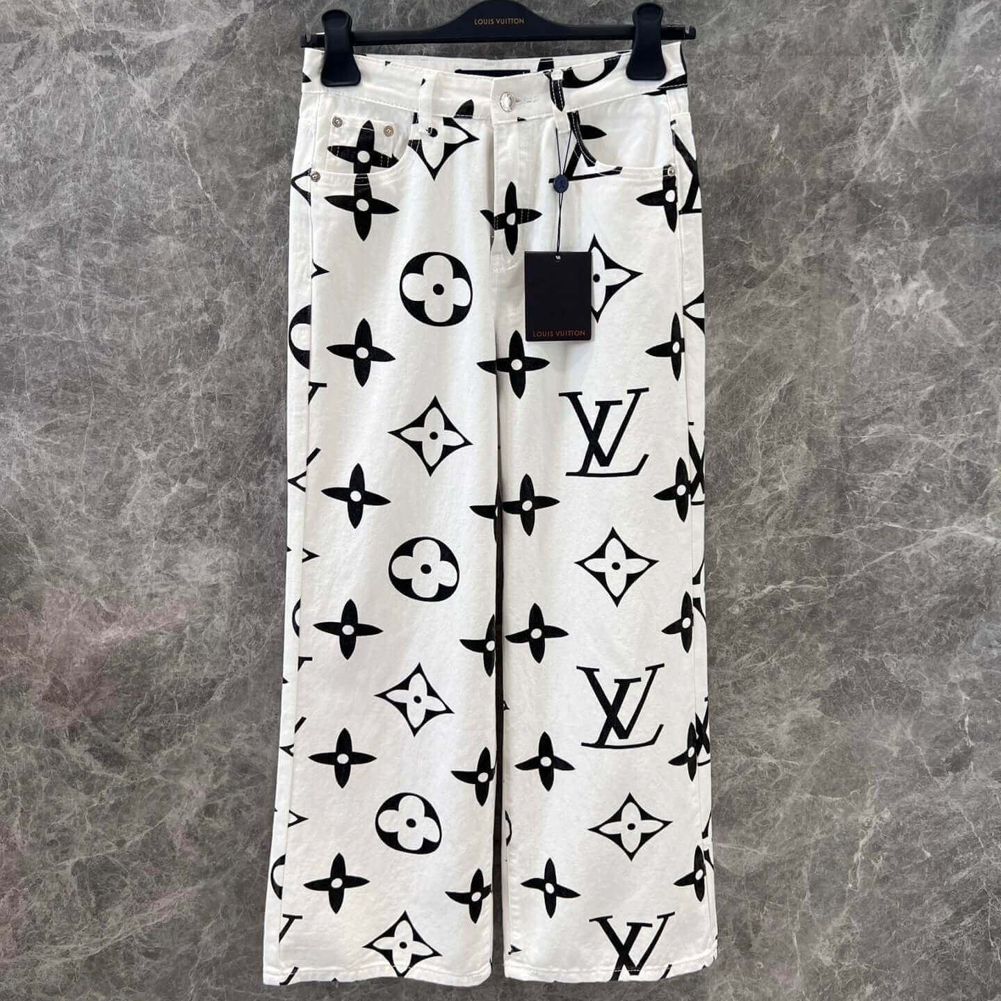 Vintage Monogram All-Over Print Pants