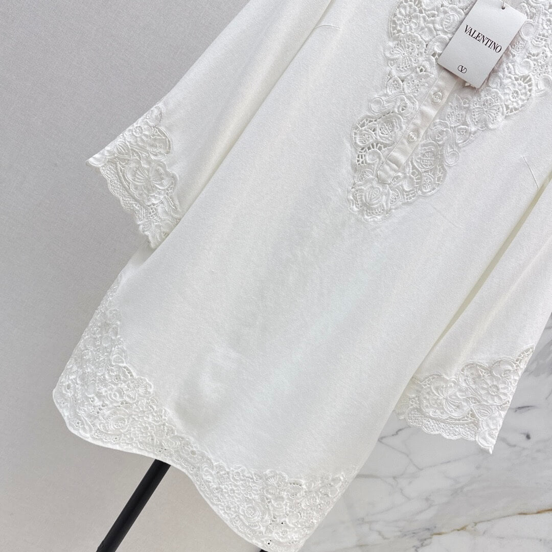 Elegant Heavy-Embroidered Full-Coverage Dress
