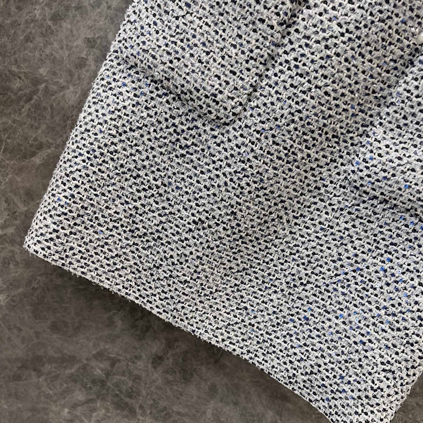 Socialite-Style Tweed Dress