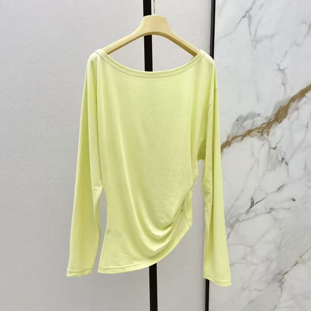 Casual Off-Shoulder Sun Protection Long Sleeve
