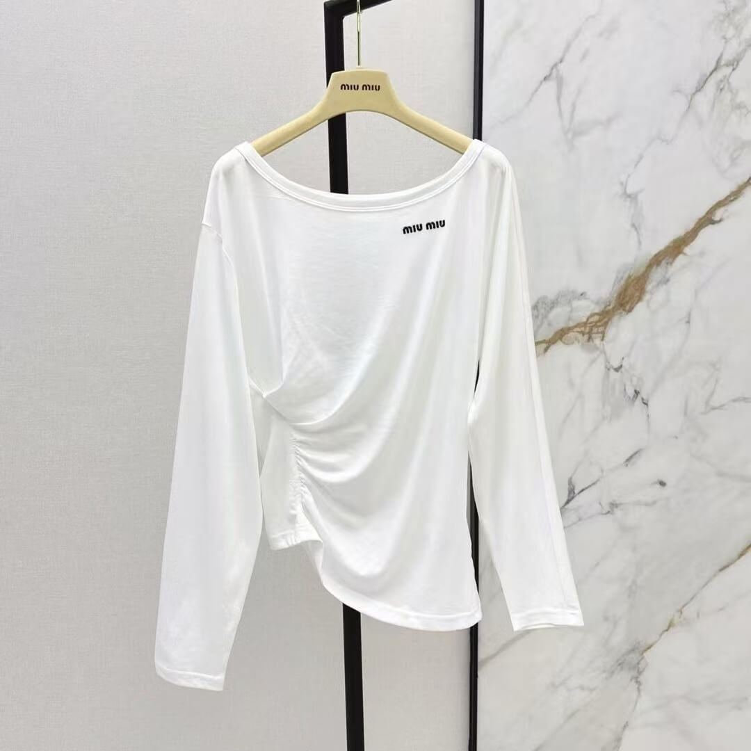 Casual Off-Shoulder Sun Protection Long Sleeve