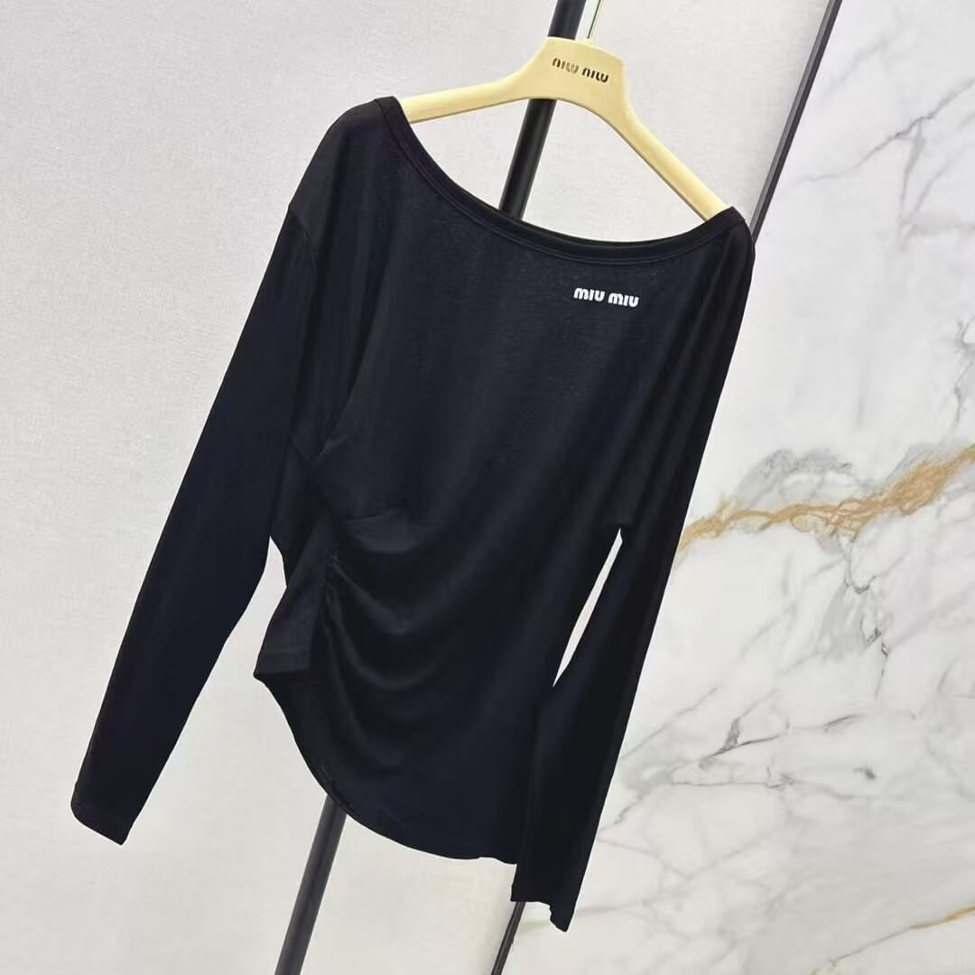 Casual Off-Shoulder Sun Protection Long Sleeve