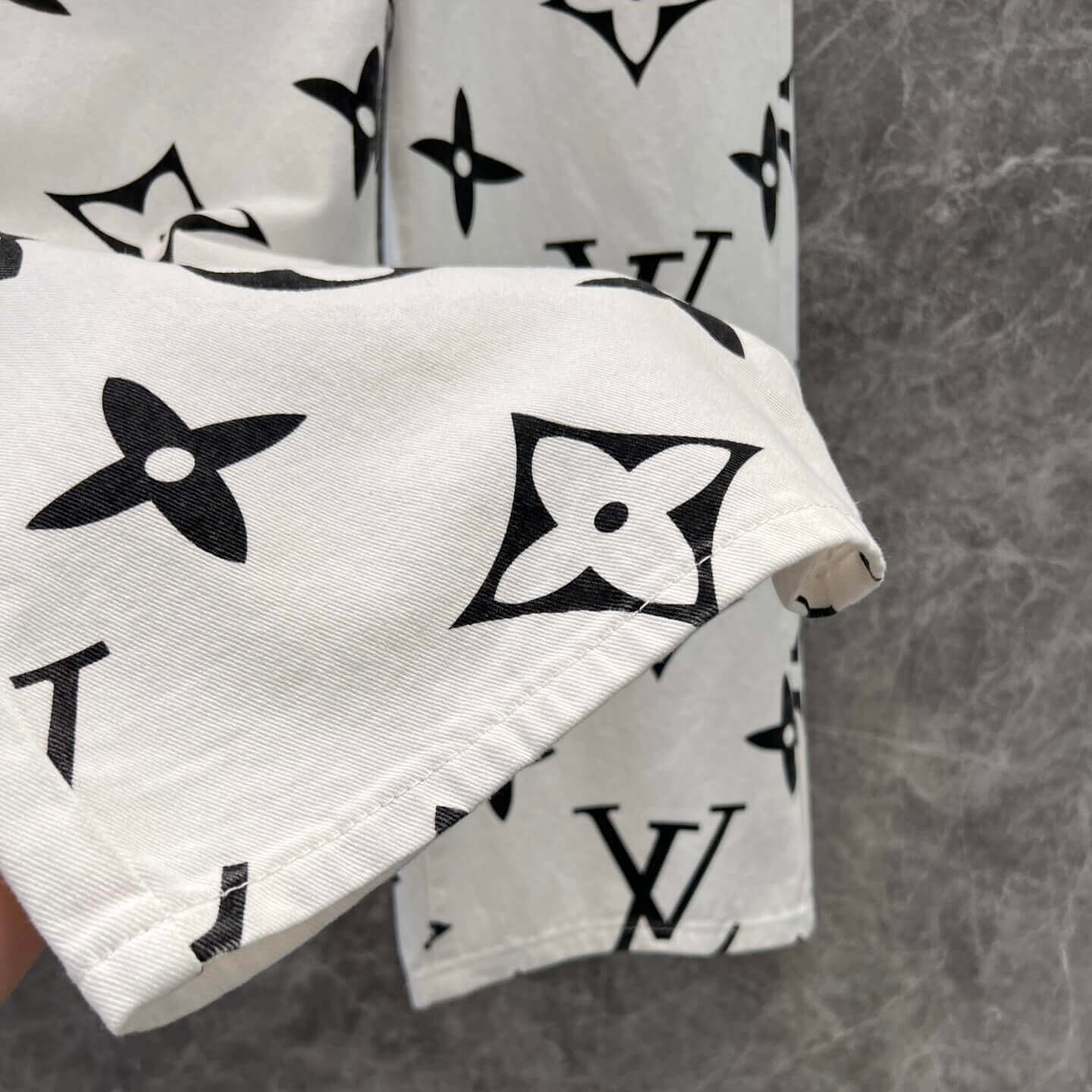 Vintage Monogram All-Over Print Pants