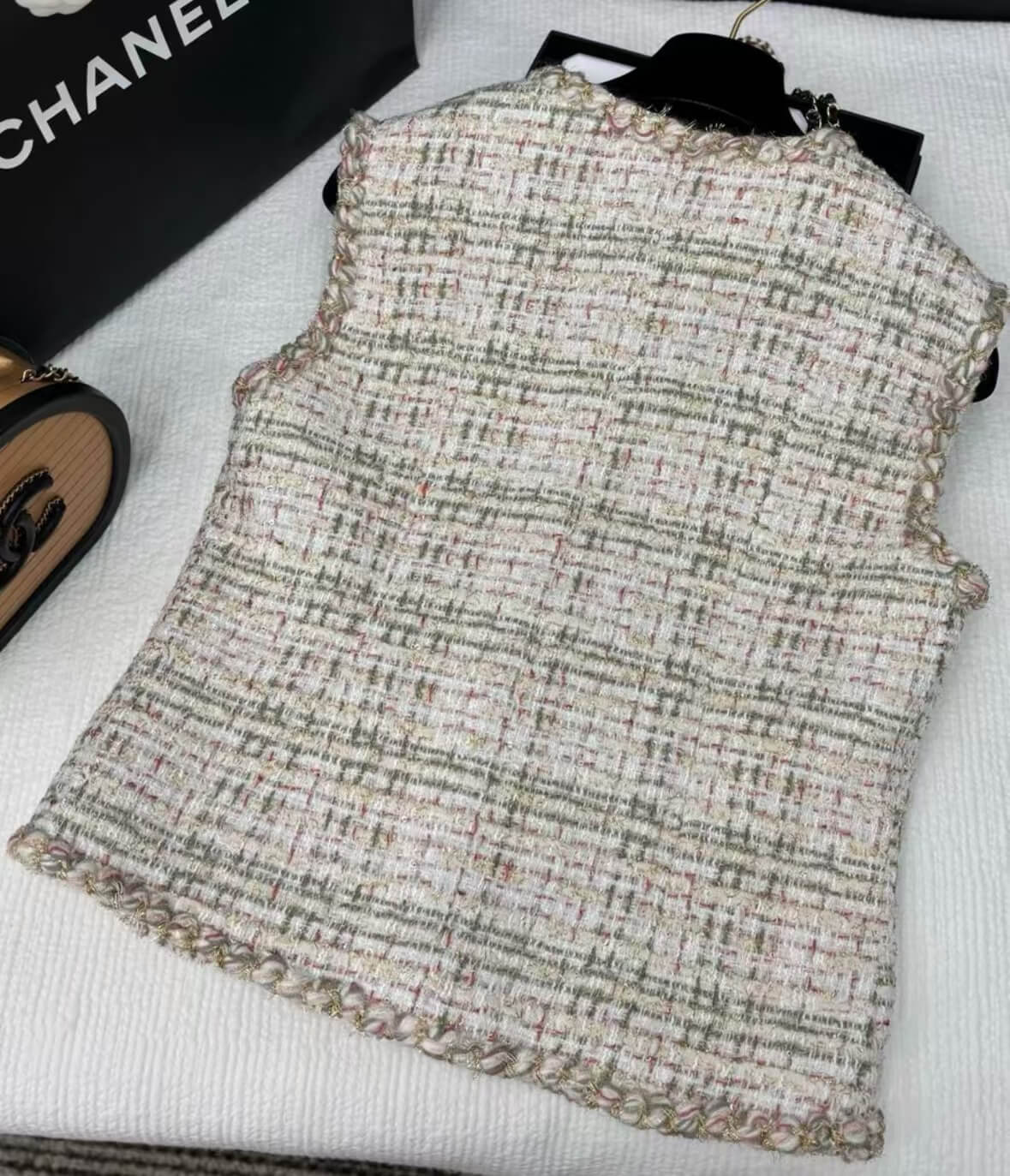 Classic Woven Pocket Vest