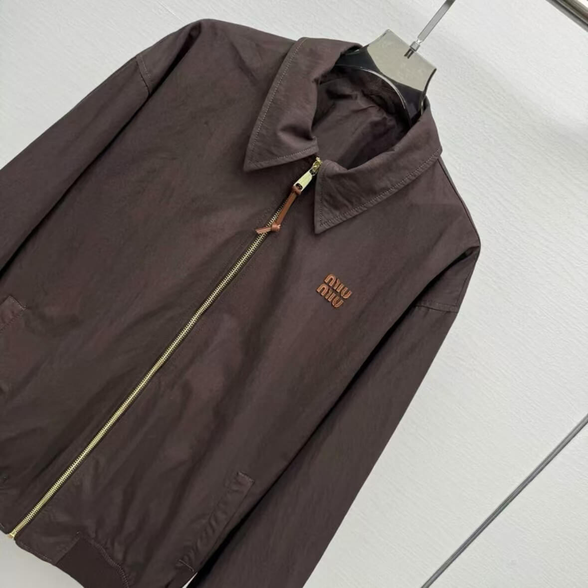 Vintage Brown Lapel Jacket Coat