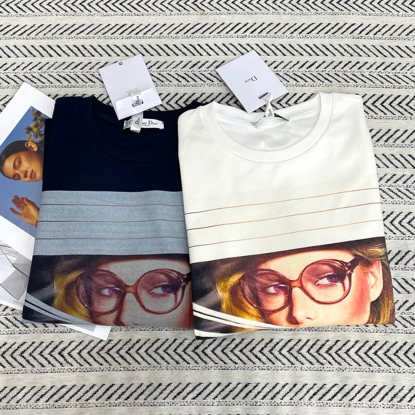 Portrait Magazine Cover Print T-Shirt