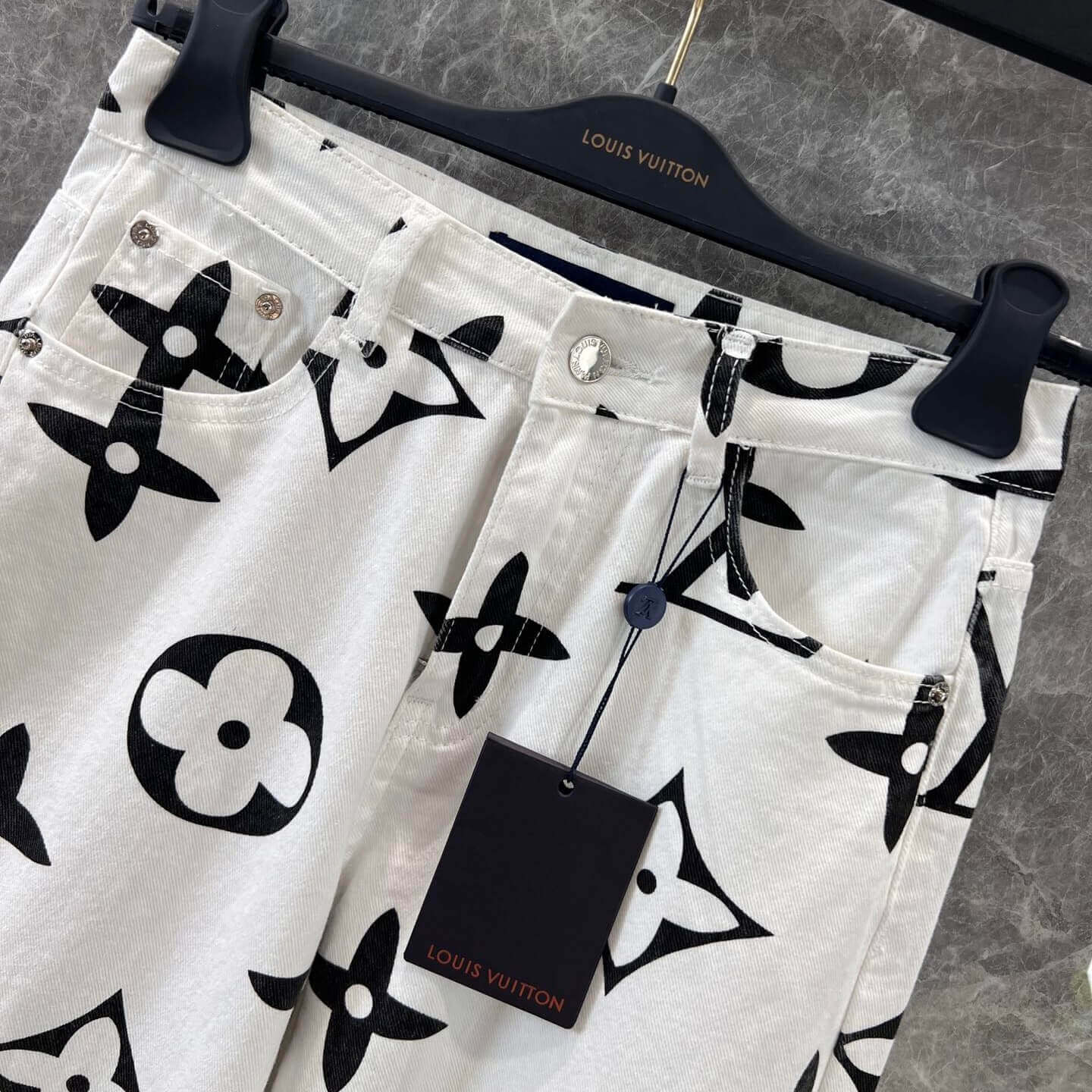 Vintage Monogram All-Over Print Pants