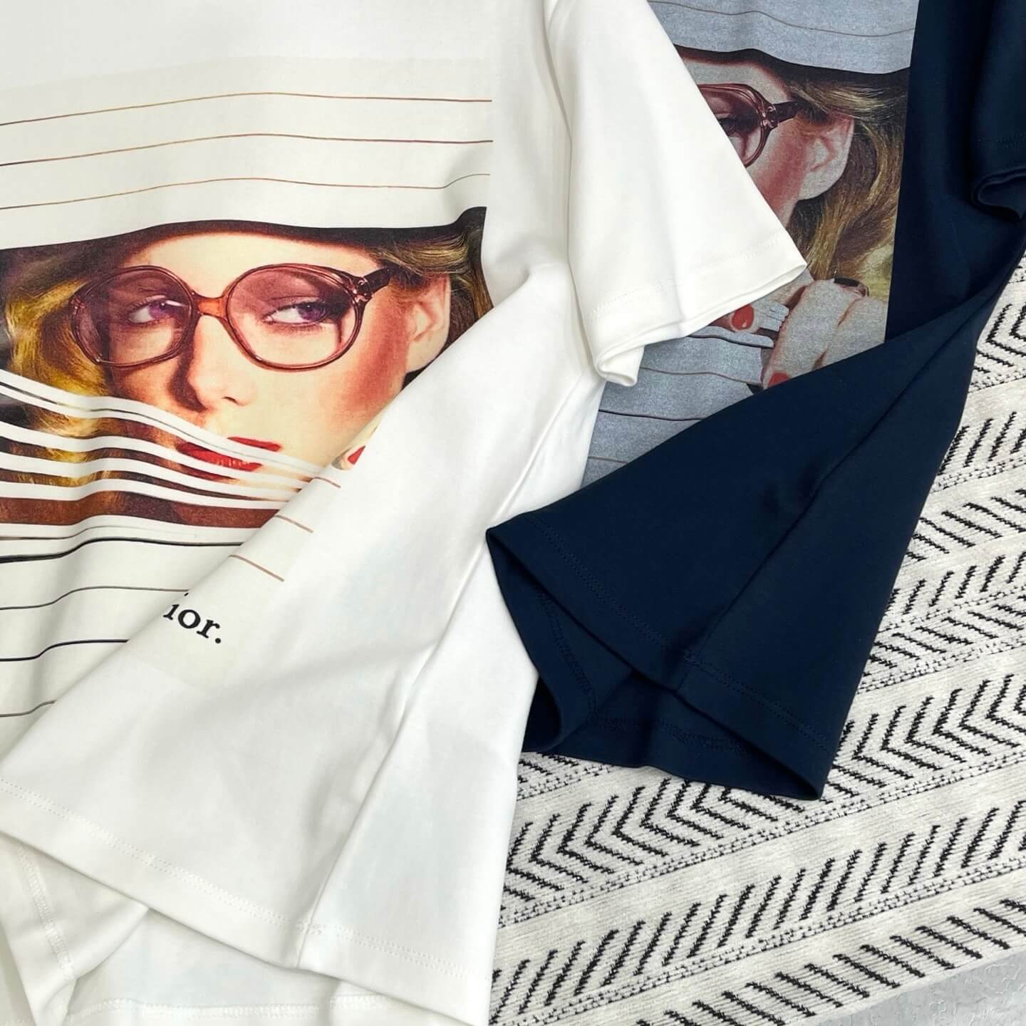 Portrait Magazine Cover Print T-Shirt