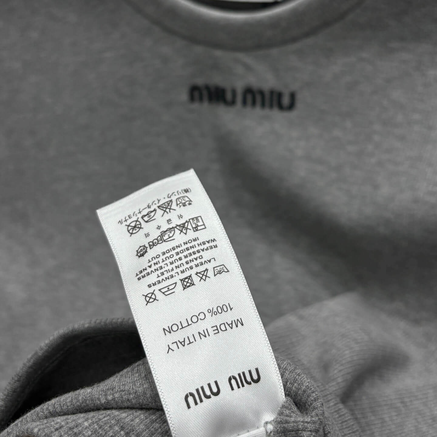 Classic Letter Embroidered Fitted T-Shirt