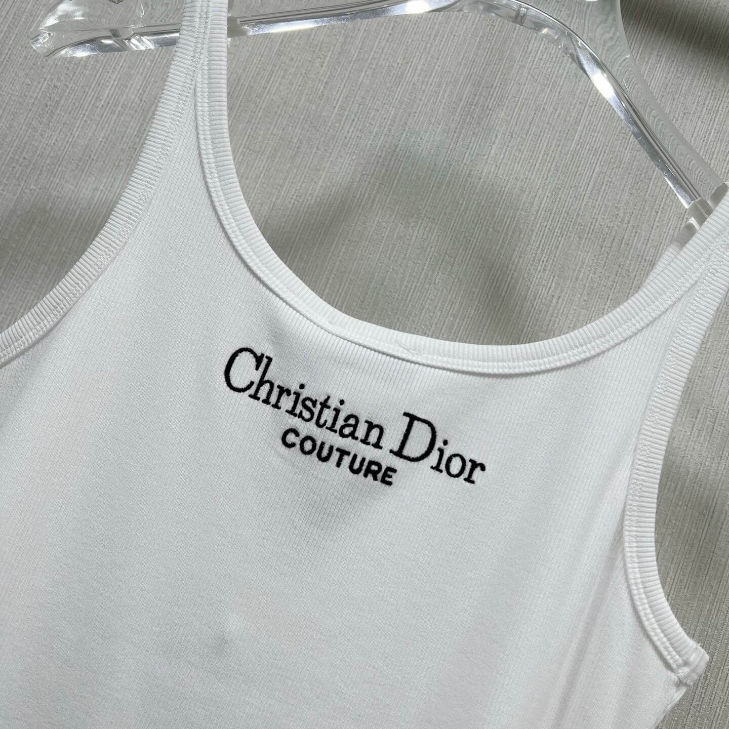 Minimalist Style Bee Letter Embroidered Vest