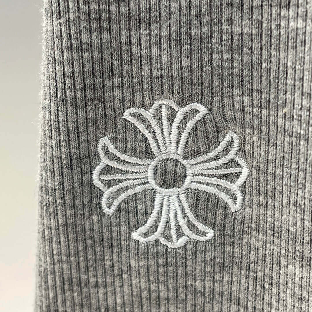 Sanskrit Embroidered Ribbed Vest