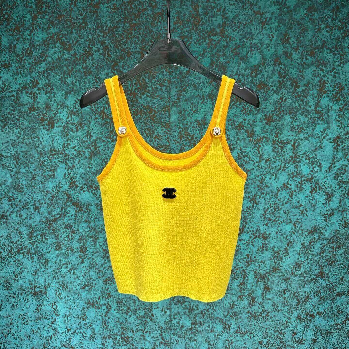 Trendy Bright Color Buttoned Vest
