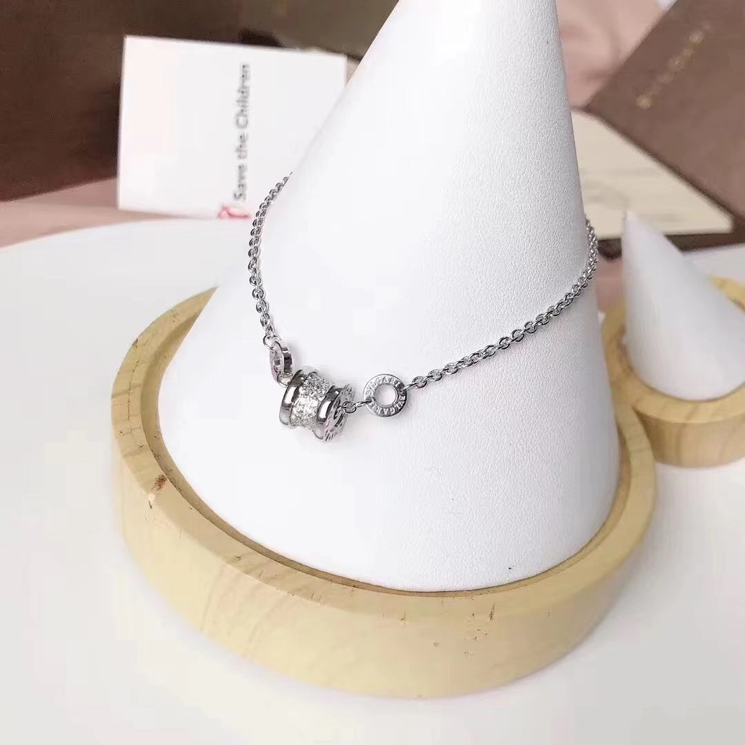 Hourglass Full Diamond Bracelet