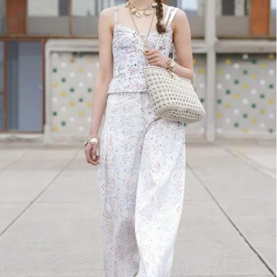 Catwalk Vacation Collection Small Fish Tie-Dye Vest