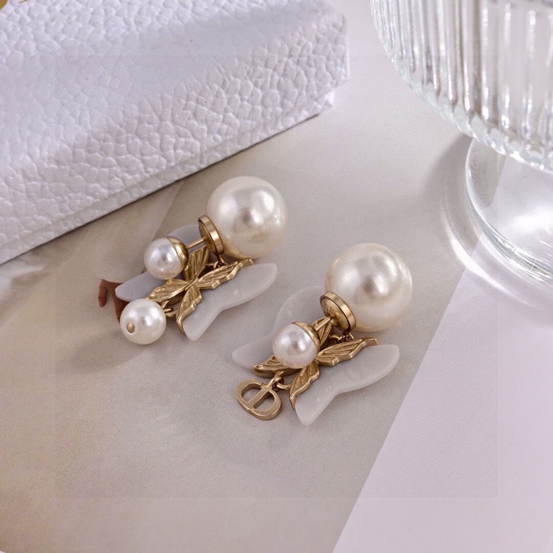 Trendy Butterfly Drop Earrings