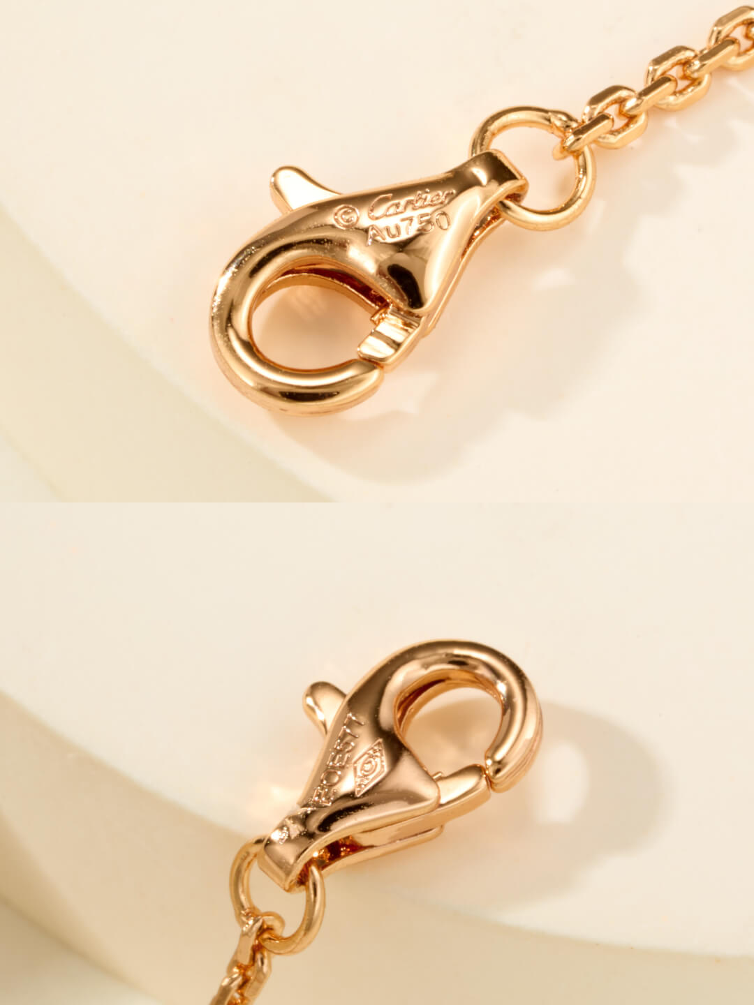 Tri-Tone Diamond Heart Pendant Necklace