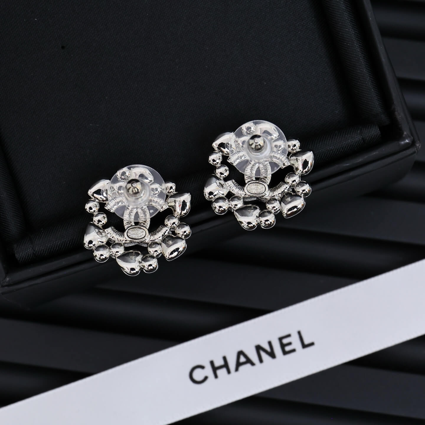 Floral Cluster Stud Earrings