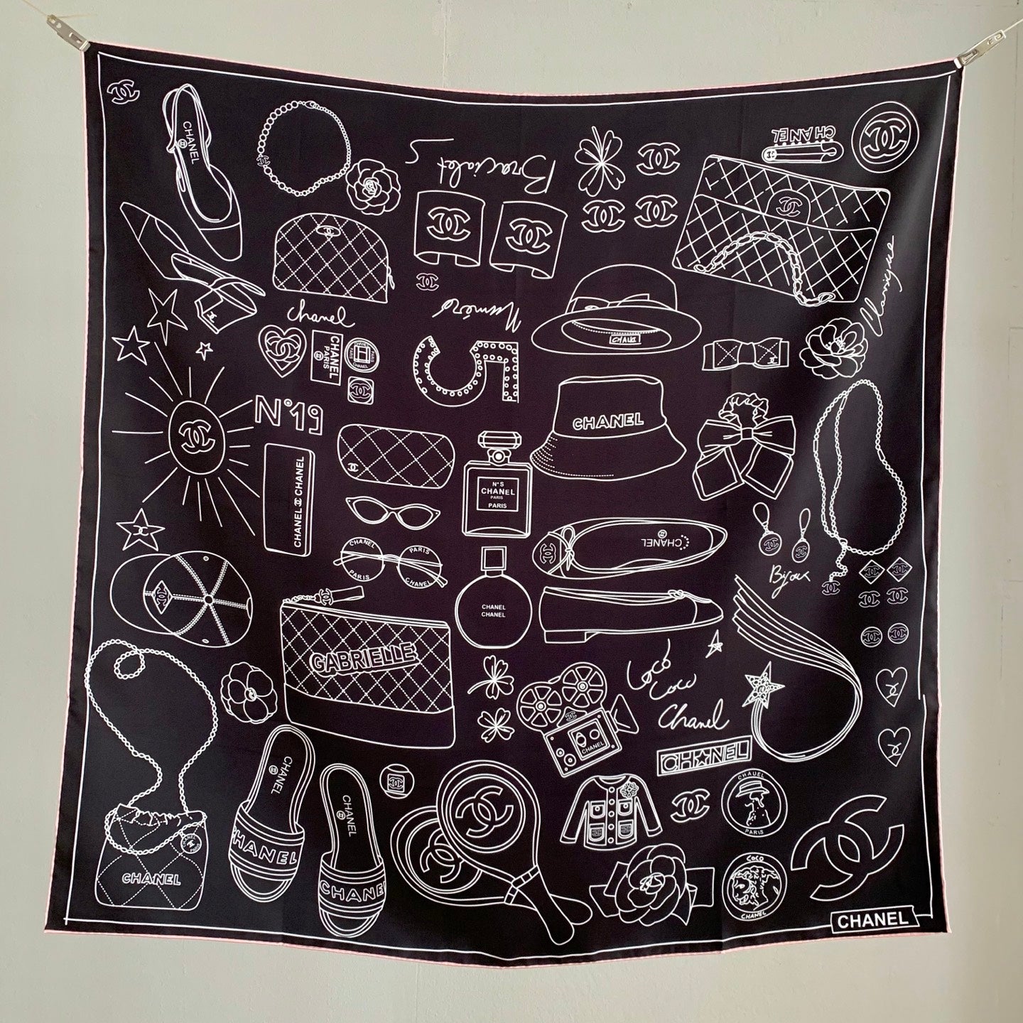 Variety Pattern Silk Scarf