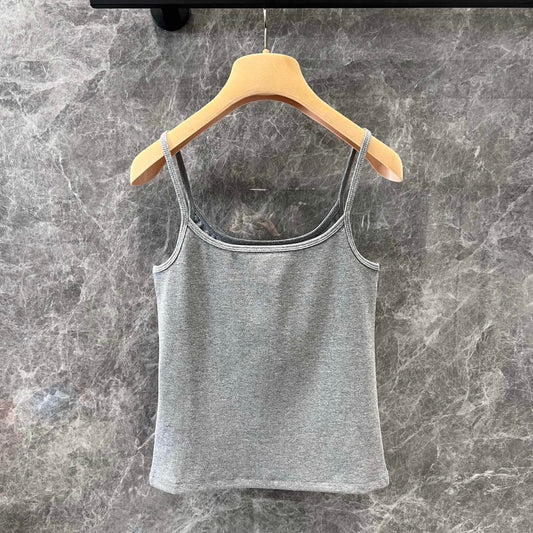 Sexy Solid-Colored Spaghetti Strap Camisole