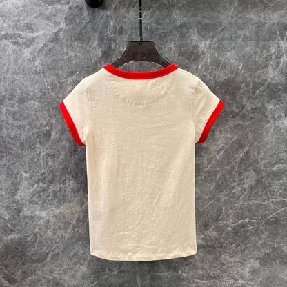 Multi-Color Element Print T-Shirt