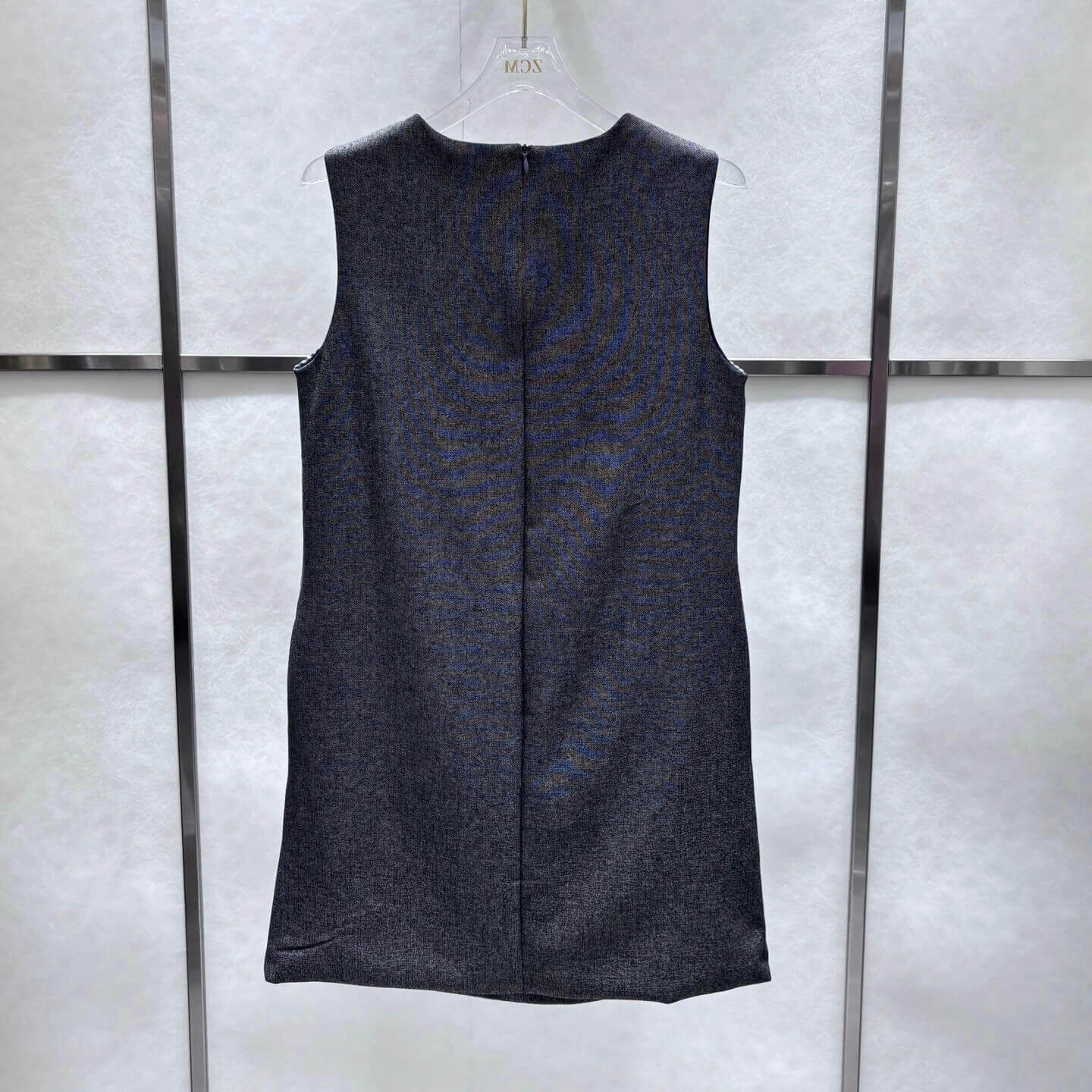 Vintage Design Two-Tone Line Dress