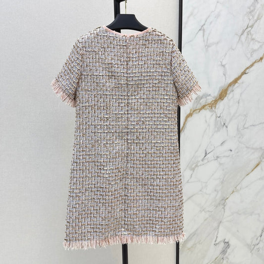 Exquisite Socialite-Style Beaded Dress