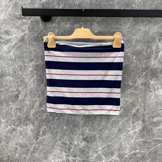 Classic Striped Bustier Top