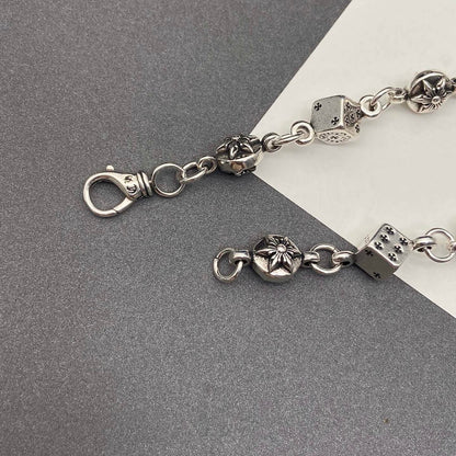 Trendy Dice Hexagram Bracelet