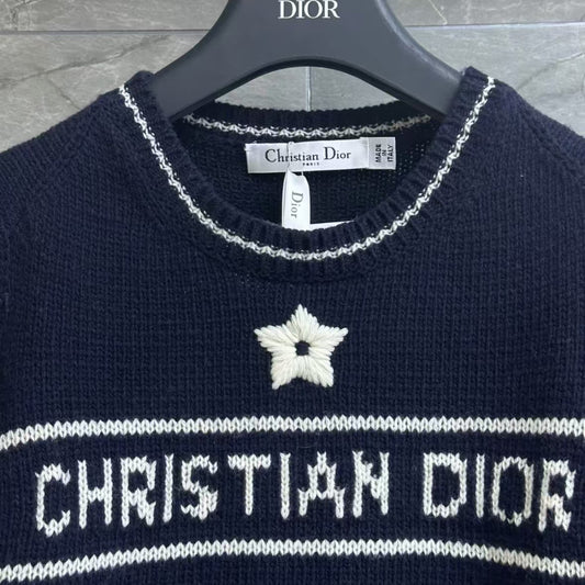 Classic Star Embroidered Knit Short Sleeve