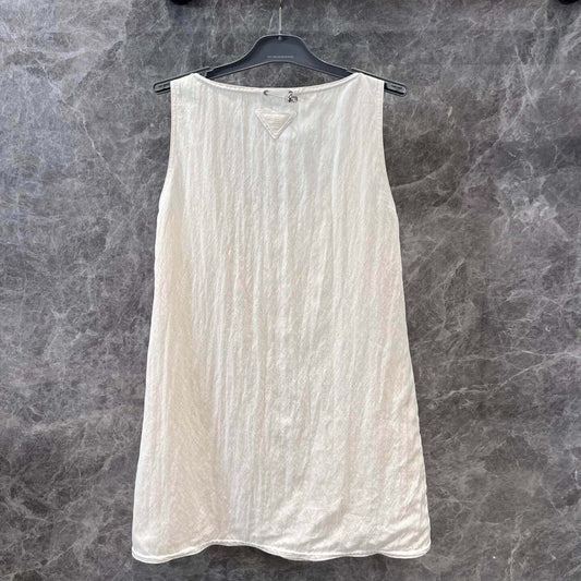 Casual Drawstring Utility Sleeveless Dress