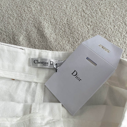Classic White Pocket Shorts