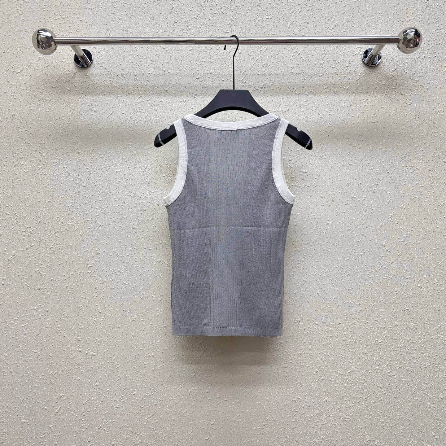 Trendy Color-Block Trim Vest