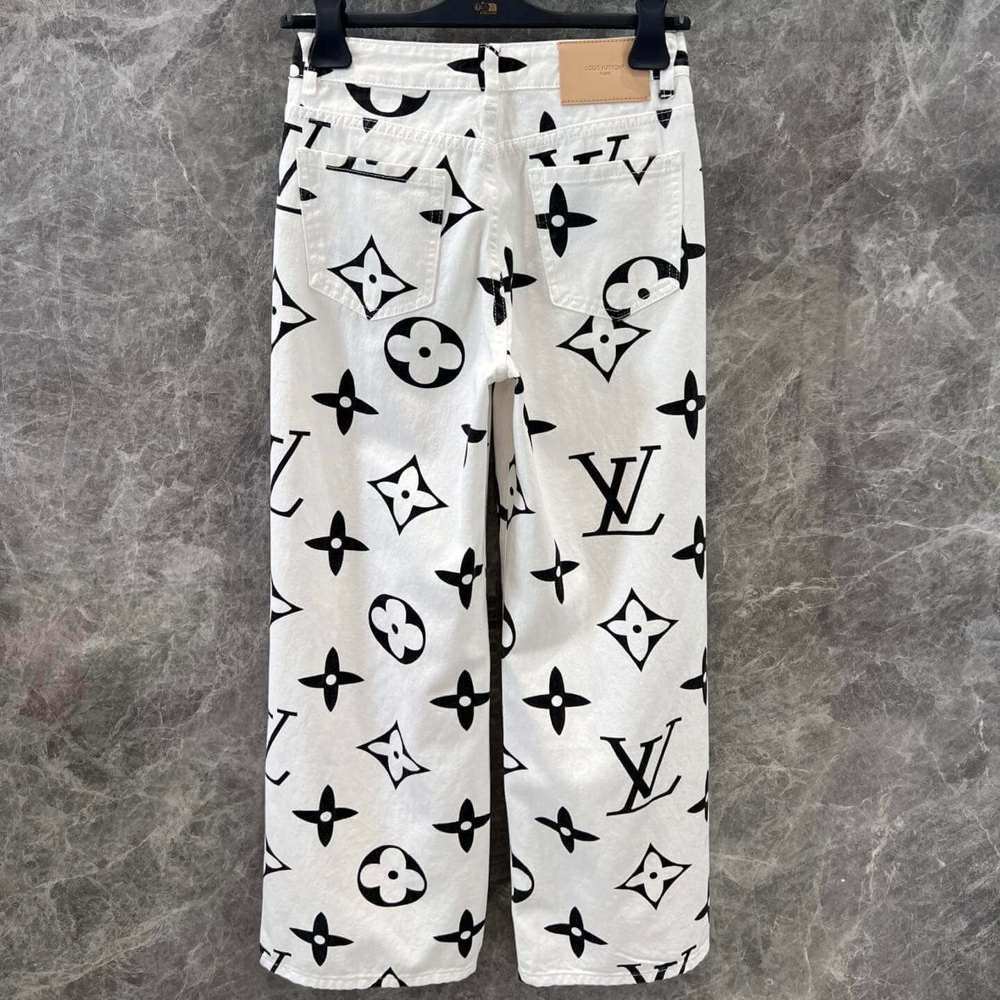 Vintage Monogram All-Over Print Pants