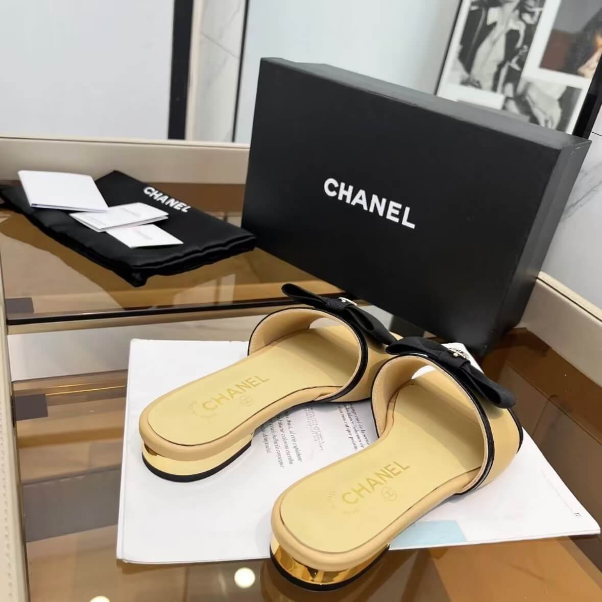 Classic Elegant Bow-Embellished Sandals