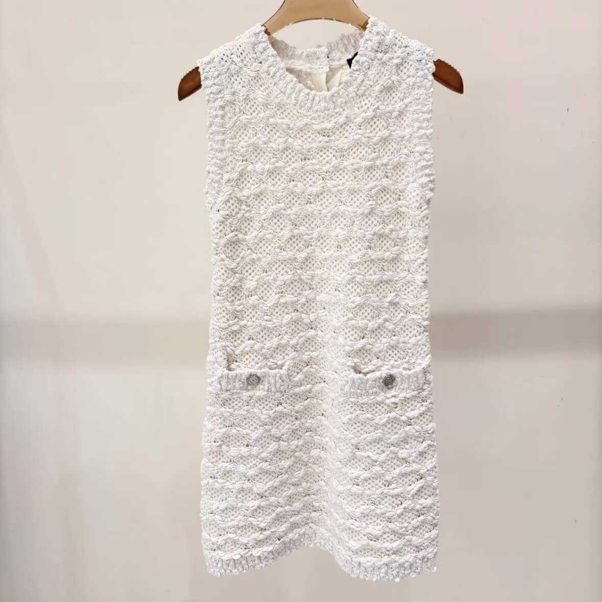Elegant 3D Texture Knit Dress