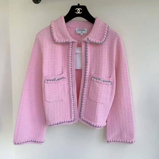Vintage High-End Knit Cardigan