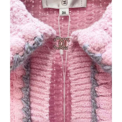Vintage High-End Knit Cardigan