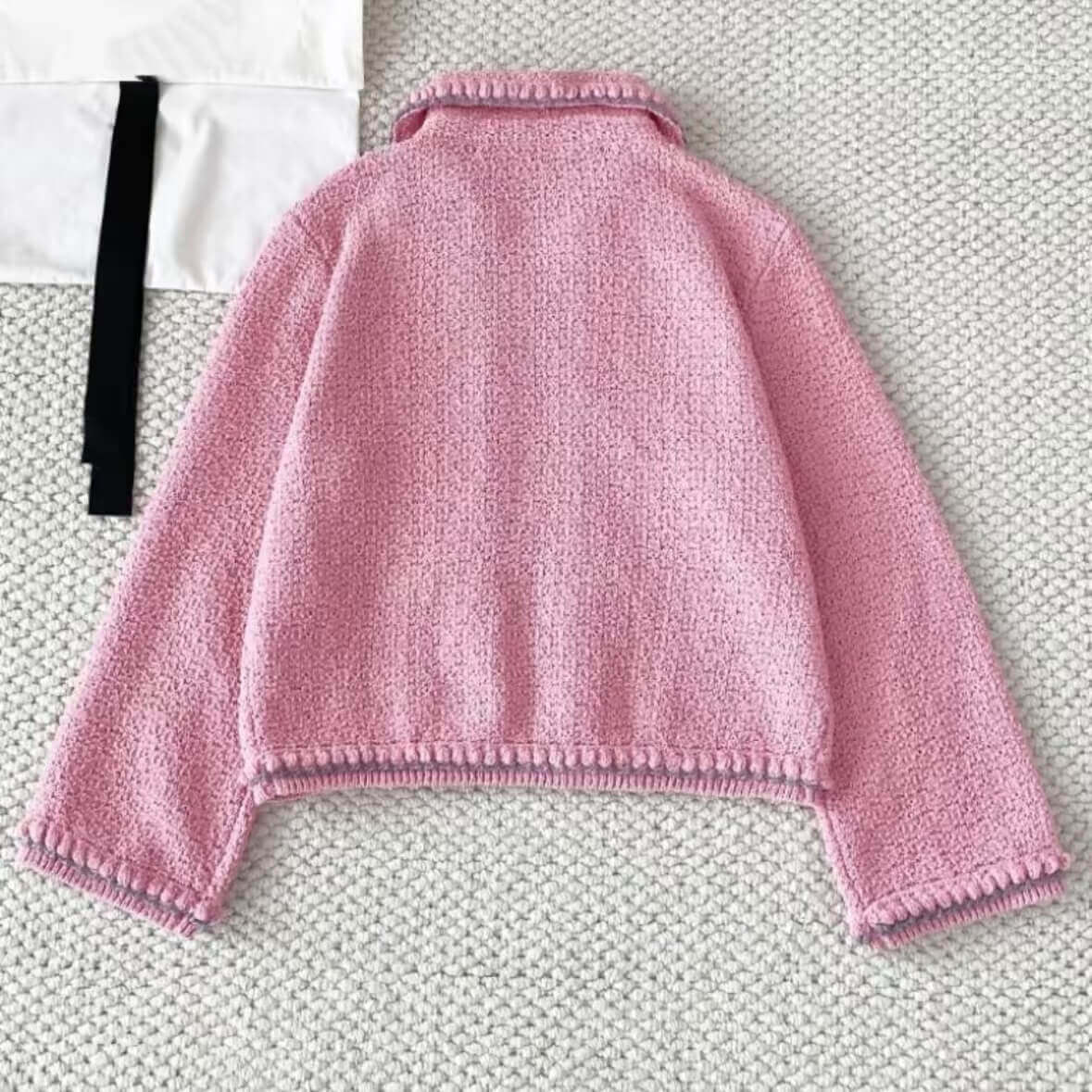 Vintage High-End Knit Cardigan
