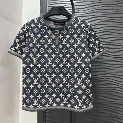Vintage All-Over Print Chain T-Shirt