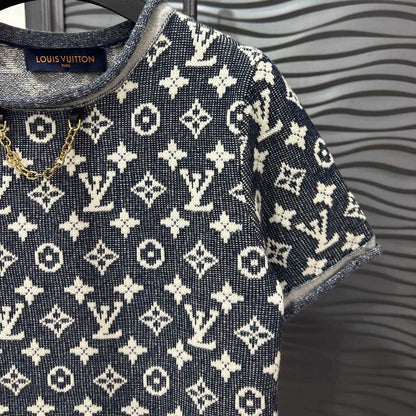 Vintage All-Over Print Chain T-Shirt