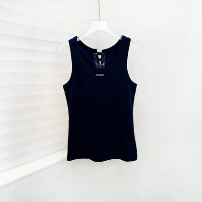 Minimalist Drawstring Reversible Vest