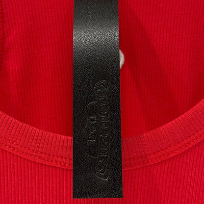 Sanskrit Embroidered Ribbed Vest